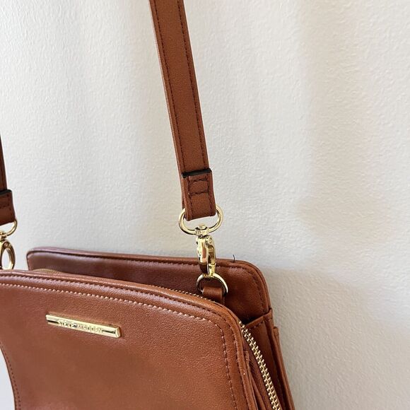 Steve Madden Blannis Cognac Crossbody Women's Bag - Picture 15 of 15